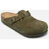 Image de Boston Suede - Regular par Birkenstock Vert 45 Homme