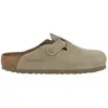 Image de Birkenstock, Unisexe, Sandales, Boston Suede Leather, Beige, (39)