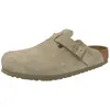 Image de Birkenstock, Unisexe, Chaussons, Boston Suede Leather, Beige, (43)