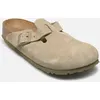 Image de Boston Suede - Narrow par Birkenstock Vert 36 Femme