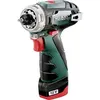 Image de Metabo POWERMAXX BS BASIC 600984500 Perceuse-visseuse sans fil 12 V 2.0 Ah Li-Ion + 2 batteries, + chargeur, + mallette