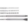 Image de Metabo, Foret, Jeu de forets et burins SP 5 pièces SDS plus 6 / 8 / 10 mm ( 630465000 ) (10 mm, 6, 8)