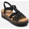 Image de Sandales et nu-pieds Rieker V3902 pour Femme Noir 37