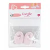 Image de Chaussons roses pour poupon 30 cm