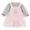 Image de Robe et T-shirt Bords de Loire pour poupon 36 cm