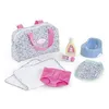 Image de Coffret Accessoires à Langer Floral 36 et 42 cm