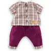 Image de Corolle Kariertes Hemd mit Hose Little Explorer - 36 cm
