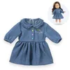 Image de Robe Denim Manches Longues pour poupée ma Corolle