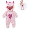Image de Pyjama Licorne Rose pour poupée ma Corolle