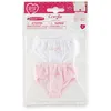 Image de Ma Corolle Ensemble de 2 culottes - Rose et blanc