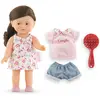 Image de Corolle Mini Babypop Romy mit 3 Accessoires - 20 cm