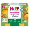 Image de HiPP P tits Veggies Riz au Curry et Potiron dès 6 Mois Bio Pots x 2
