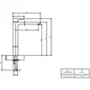 Image de Villeroy & Boch, Sauna : accessoires, Mitigeur de lavabo IBERTY rd surélevé o AG 43 x 233 x 309 mm, chromé 43 x 233 x 309 mm, chromé V & B