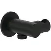 Image de Villeroy & Boch, Barre de douche + curseur, V&B Handbrausehalter UNIVERSAL SHOWERS 66x86x56mm, rd ma black matt black