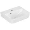 Image de Villeroy & Boch, Lavabo, V&B lave-mains O.NOVO 450x370mm avec trop-plein blanc C+ (370 mm, 450 mm)