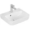Image de Villeroy & Boch, Lavabo, V&B lave-mains O.NOVO 450x370mm avec trop-plein blanc (370 mm, 450 mm)