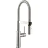 Image de Robinet cuisine VILLEROY ET BOCH Steel expert 2.0 acier massif