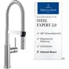 Image de Villeroy & Boch, Robinetterie de cuisine, Robinet de cuisine Steel Expert 2.0, en acier inoxydable