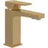 Image de Mitigeur lavabo VILLEROY ET BOCH Architectura Square avec tirette Or brossé