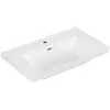 Image de Villeroy & Boch, Lavabo, V&B lavabo armoire SUBWAY 3.0 800x470mm avec lavabo à encastrer avec robinetterie intérieure blanc (470 mm, 800 mm)