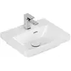 Image de Villeroy & Boch, Lavabo, V&B lave-mains SUBWAY 3.0 450x370mm m ÜL avec HL we C+ (370 mm, 450 mm)