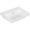 Image de Villeroy & Boch, Lavabo, V&B lavabo SUBWAY 3.0 550x440mm m ÜL m HL stone white C+ (440 mm, 550 mm)