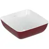 Image de Villeroy & Boch, Lavabo, Vasque à poser V&B ARTIS 410x410mm, sans PLC bordeaux (410 mm, 410 mm)