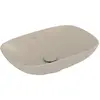Image de Villeroy & Boch, Lavabo, V&B lavabo à poser LOOP & FRIENDS sans vidage 560x380mm almond C+ (380 mm, 560 mm)