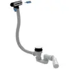 Image de Villeroy & Boch, Siphon, Garniture d'écoulement et de trop-plein V&B Ecoulement blanc, trop-plein blanc (Ensemble de drainage, Garniture de trop-plein)