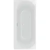 Image de Villeroy & Boch, Baignoire, V&B baignoire encastrée LOOP & FRIENDS OVAL DUO R-eck1800x800mm blanc (180 cm, 80 cm)