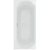 Image de Villeroy & Boch, Baignoire, V&B baignoire encastrée LOOP & FRIENDS OVAL DUO R-eck1700x750mm Stone white (170 cm, 75 cm)
