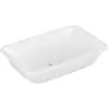 Image de Villeroy & Boch, Lavabo, V&B lavabo à encastrer LOOP & FRIENDS sans vidage, rectangulaire 615x380mm blanc (380 mm, 615 mm)