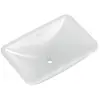 Image de Villeroy & Boch, Lavabo, V&B lavabo à encastrer LOOP & FRIENDS avec cuvette, rectangulaire 540x340mm blanc (340 mm, 540 mm)