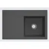 Image de Villeroy & Boch, Évier, Villeroy&Boch Evier, Evier de cuisine Subway Style 45 Graphite780x510mm, Largeur de meuble 45cm