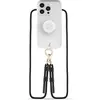 Image de Just Elegance Necklace Cover avec PopSockets 3in1 Case Clear, Bandoulière pour smartphone, Transparent