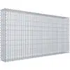 Image de Gabion à gravillons 200 cm x 100 cm x 20 cm (L x H x P), mailles 5 cm x 10 cm, spirale