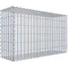 Image de Gabion à gravillons 100 cm x 60 cm x 30 cm (L x H x P), mailles 5 cm x 10 cm, spirale