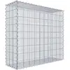 Image de Gabion à gravillons 100 cm x 90 cm x 30 cm (L x H x P), mailles 10 cm x 10 cm, spirale