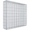 Image de Gabion à gravillons 100 cm x 90 cm x 20 cm (L x H x P), mailles 10 cm x 10 cm, spirale