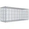 Image de Gabion à gravillons 100 cm x 40 cm x 30 cm (L x H x P), mailles 10 cm x 10 cm, spirale