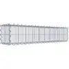 Image de Gabion à gravillons 100 cm x 20 cm x 20 cm (L x H x P), mailles 10 cm x 10 cm, spirale