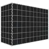 Image de Gabion végétalisé avec voile 100 cm x 70 cm x 40 cm (L x H x P), mailles 10 cm x 10 cm, spirale