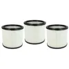 Image de vhbw 3x filtre à cartouche compatible avec Hoover S 4294 Zentralfilter, S 4308, S 4294, S 4308 Zentralfilter aspirateur - Filtre plissé