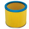 Image de vhbw 1x fitre rond / filtre à lamelles compatible avec Mauk NTS 20, NTS 30l 1200W, NTS 20l 1200Waspirateur multifonction