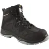 Image de Runnex, Chaussures de travail, S3S-ESD Botte de sécurité à lacets SmartStar, noir/gris (S3, 44)