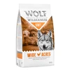Image de Testez-les ! Croquettes, boîtes et friandises Wolf of Wilderness - Croquettes Soft Wide Acres, poulet (350 g)