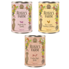 Image de 6x400g Rosie's Farm Adult lot mixte (3 variétés) - Pâtée pour chien