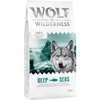 Image de 12 kg Wolf of Wilderness Adult "Deep Seas" - Hareng : nourriture sèche pour chien sans céréales