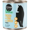 Image de 6x280g Cosma Nature poulet, thon, fromage - Pâtée pour chat