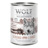 Image de 6x400g Strong Lands, porc Wolf of Wilderness - Pâtée pour chien